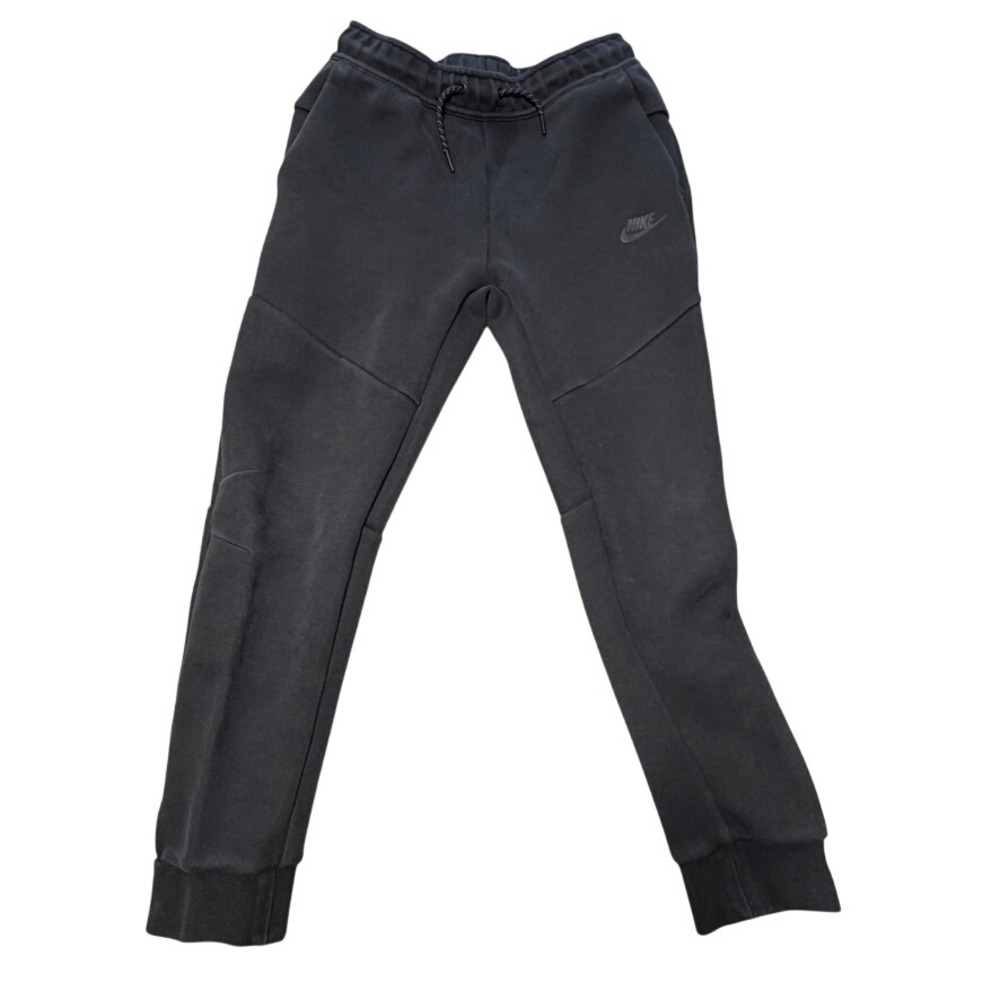 Nike Sportswear Tech Fleece Big Kids Joggers Black HV5869-010 Size Large